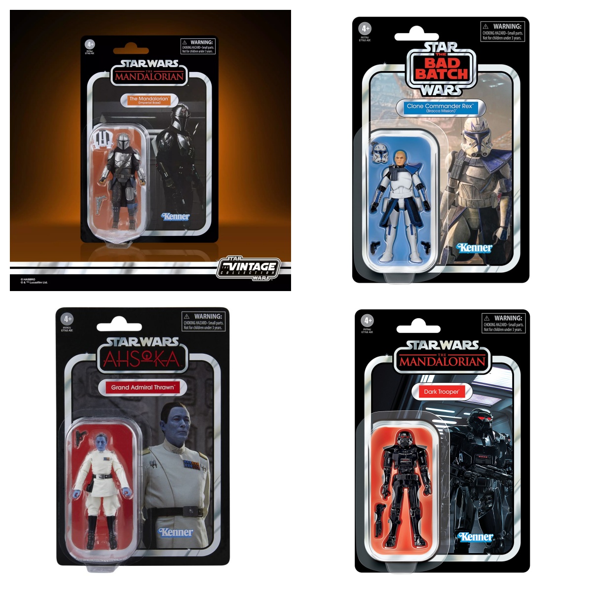 Vintage Items Collection - ของเล่นฟิกเกอร์แอคชั่นขนาด 3.75 นิ้ว ซีรีส์ Star Wars