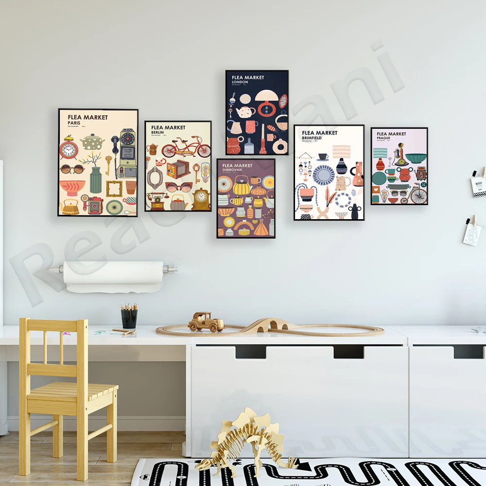 คอลเลกชันงานพิมพ์ตลาดนัด ของเก - Vintage Collectible Market บทวิจารณ์และราคา