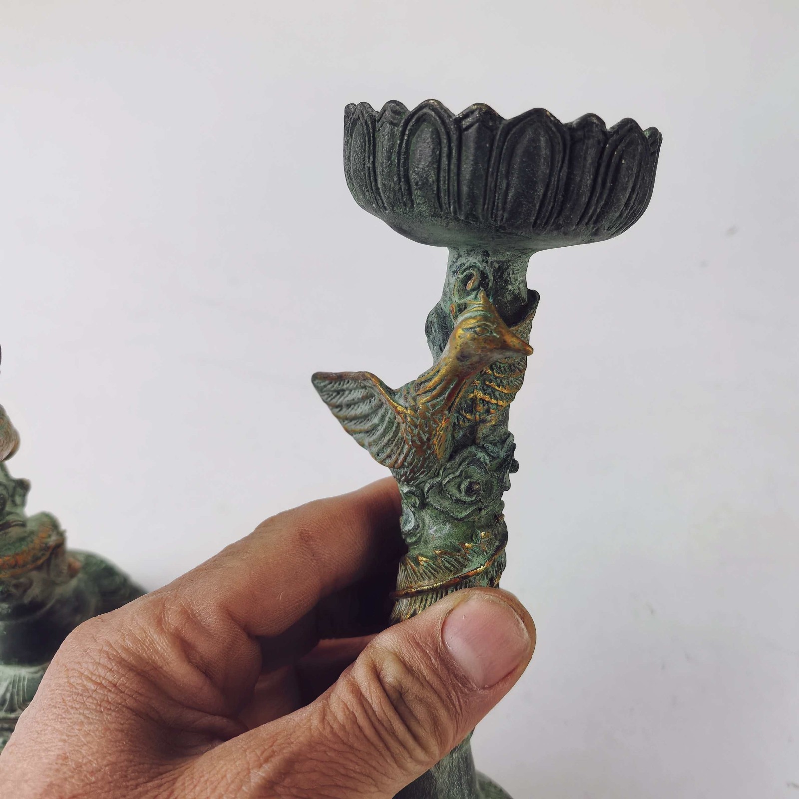 โคมไฟน้ำมันแกะสลักลายนกฟีนิกซ์ - Collectible Vintage Lamps บทวิจารณ์และราคา