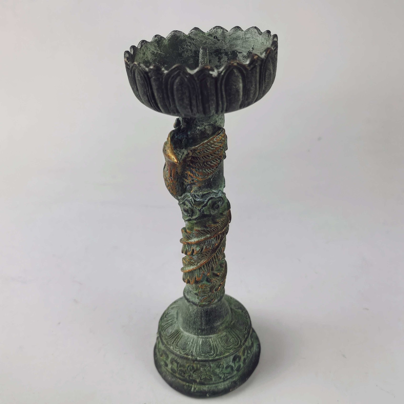 โคมไฟน้ำมันแกะสลักลายนกฟีนิกซ์ - Collectible Vintage Lamps บทวิจารณ์และราคา