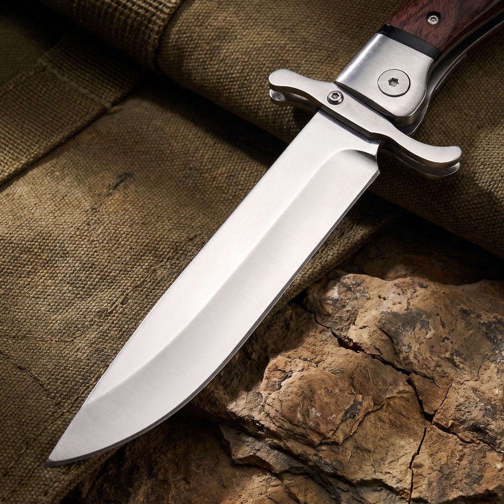 มีดพับวินเทจ ด้ามไม้ ใบมีดสแตน - Vintage Collectible Knives บทวิจารณ์และราคา