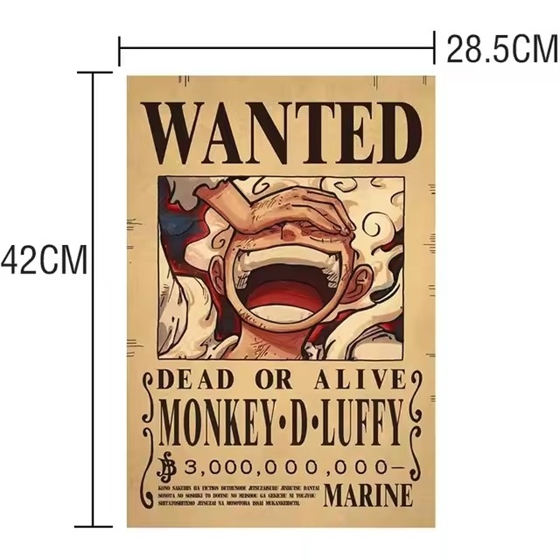 อะนิเมะวันพีซ โปสเตอร์ประกาศจั - Vintage Collectible Toys บทวิจารณ์และราคา
