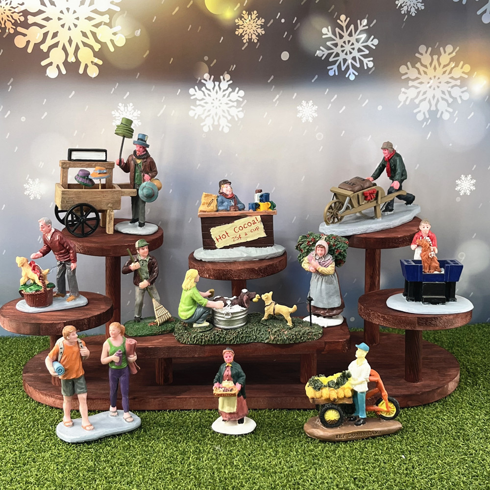 ชุดตุ๊กตาหมู่บ้านคริสต์มาสวินเ - Vintage Collectible Market บทวิจารณ์และราคา