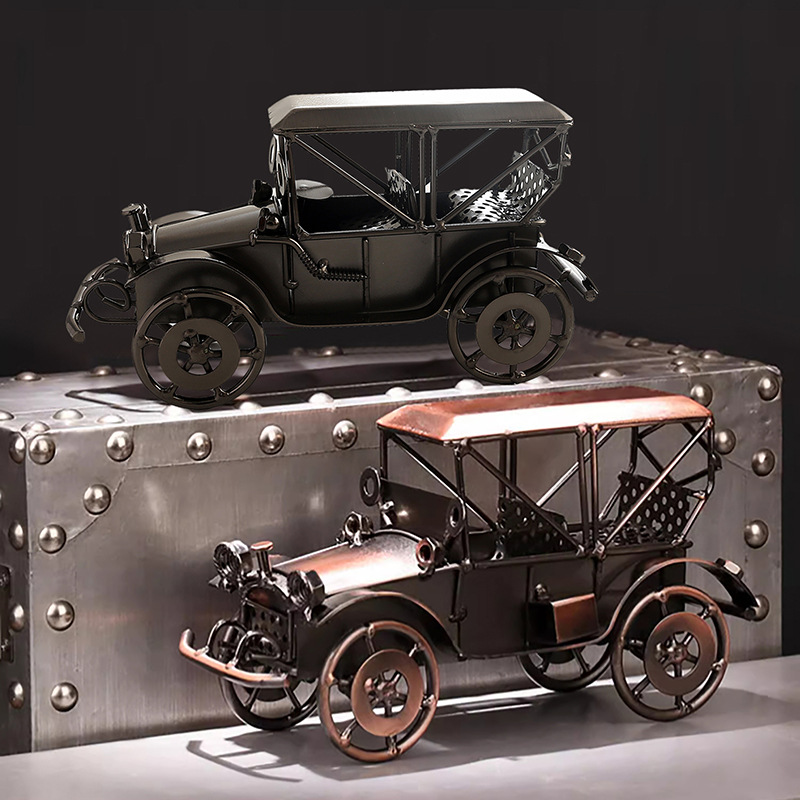 โมเดลรถโบราณสไตล์ยุโรป วัสดุโล - Vintage Collectible Toys บทวิจารณ์และราคา