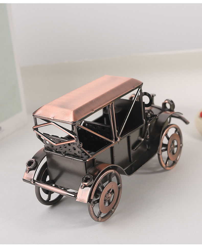 โมเดลรถโบราณสไตล์ยุโรป วัสดุโล - Vintage Collectible Toys บทวิจารณ์และราคา