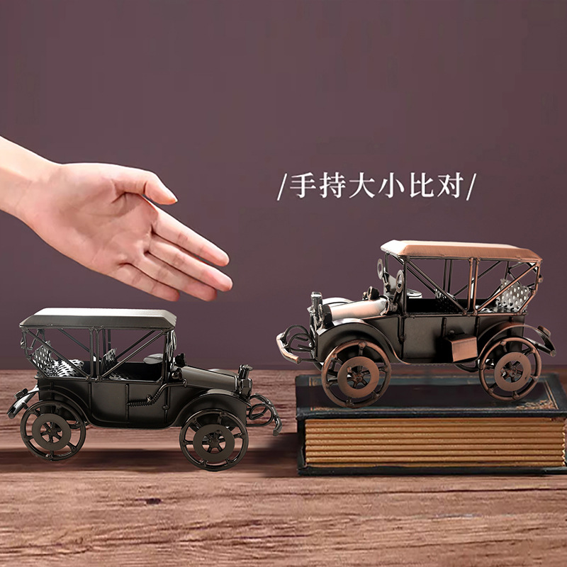 โมเดลรถโบราณสไตล์ยุโรป วัสดุโล - Vintage Collectible Toys บทวิจารณ์และราคา